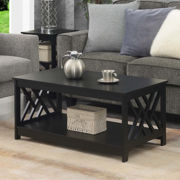 Cut-Out Sides Coffee Table