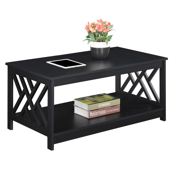 Cut-Out Sides Coffee Table