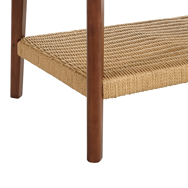 Calais Natural Rubber Wood Coffee Table