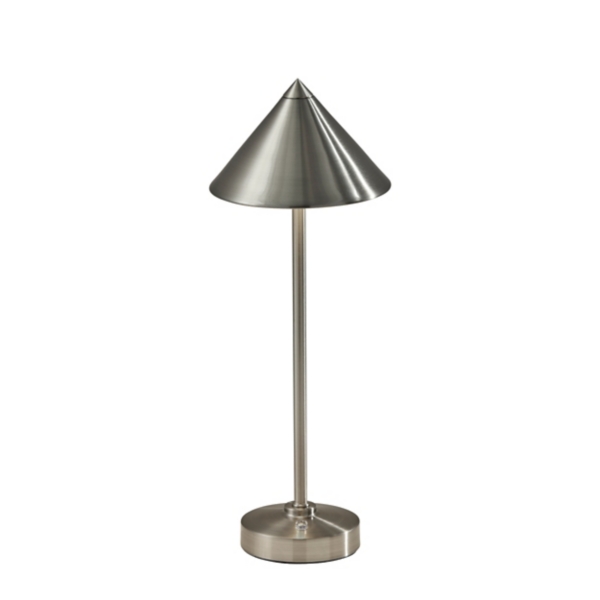 Cone shade table lamp top