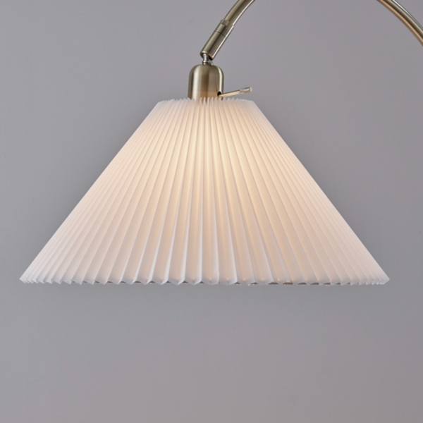 Antique Brass Curved Arch Floor Lamp