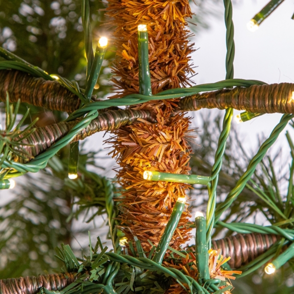 5 ft. Pre-Lit Portland Pine Christmas Tree