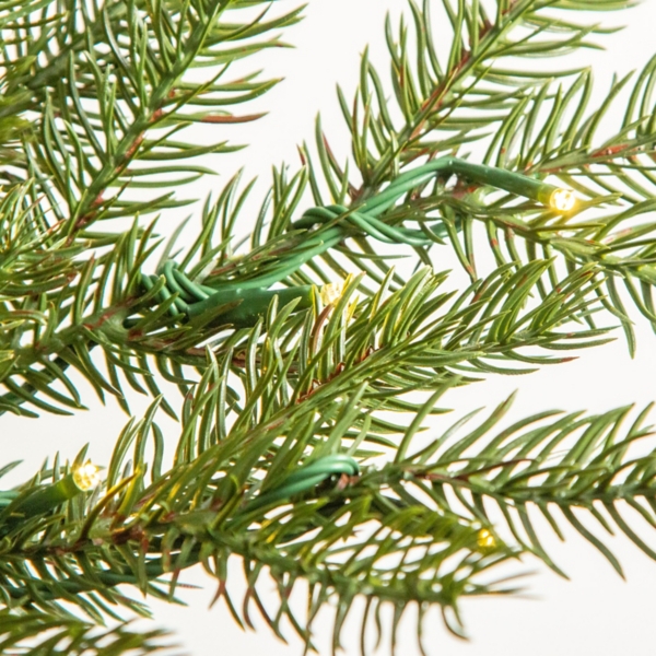 5 ft. Pre-Lit Portland Pine Christmas Tree