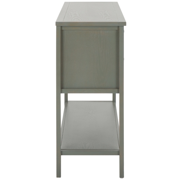 Rustic Gray 4-Drawer Charlotte Sideboard