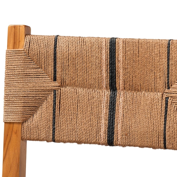 Natural Wood Woven Prita Dining Chair