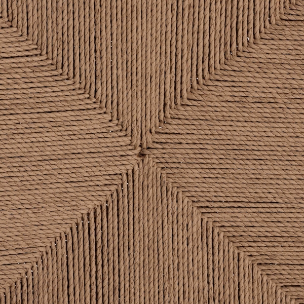 White Mahogany Woven Talli Dining Chair