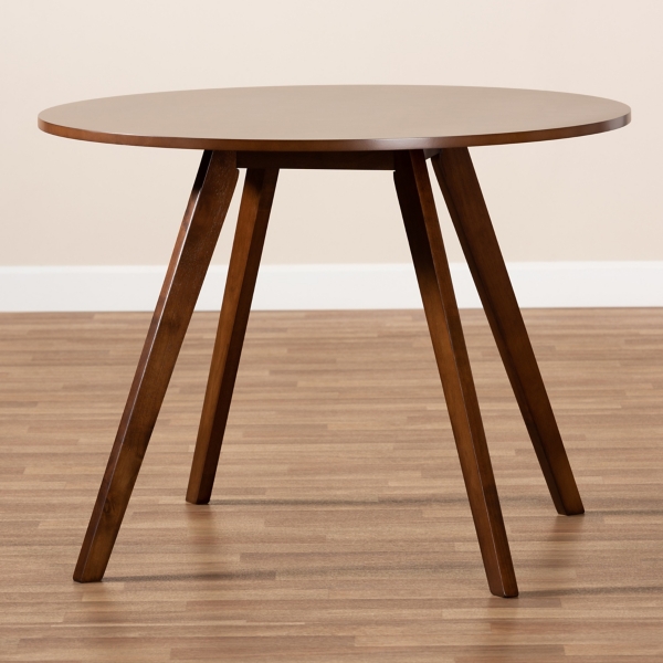 Walnut Wood Alana Round Dining Table | Kirklands Home