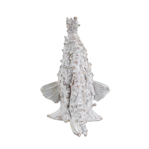 White Coral Angelfish Figurine
