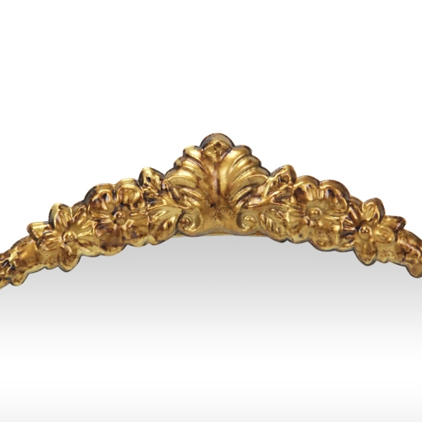 Everlaine Gold Modern Victorian Wall Mirror