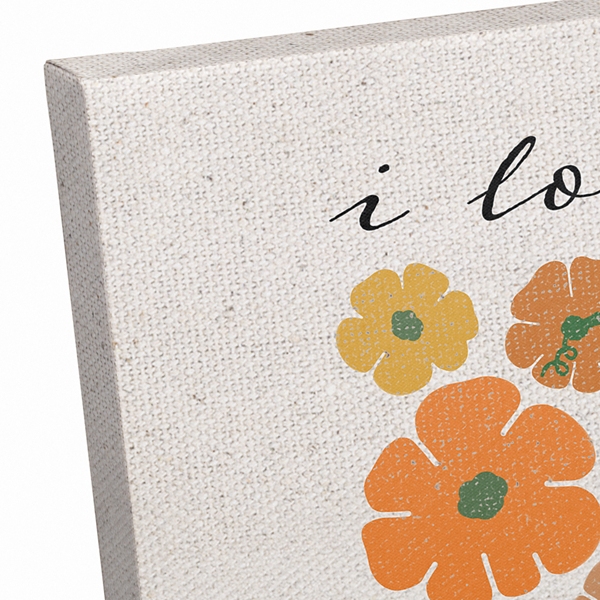 Love Fall Most of All Pumpkins Canvas Art Print