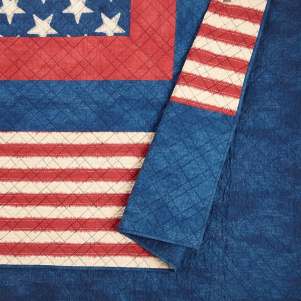 Americana Patch 3-pc. King Quilt Set