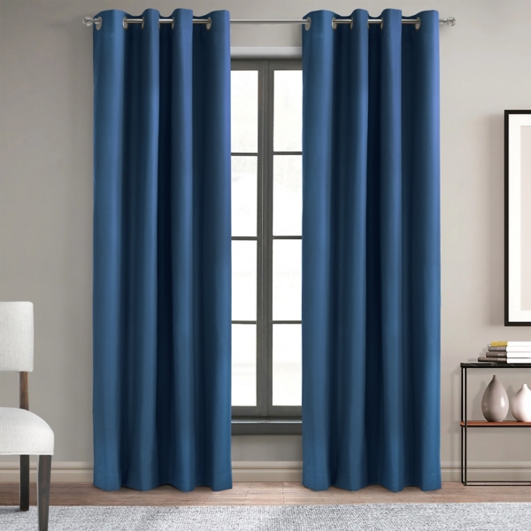 Navy Alpine Blackout Curtain Panel, 63 in.