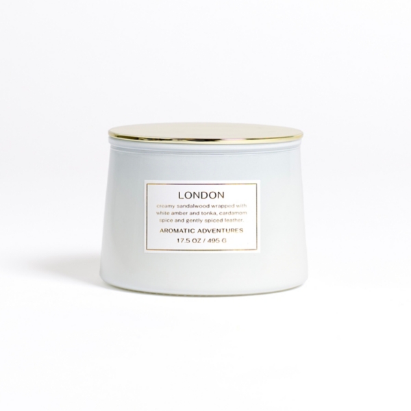 London 2-Wick Jar Candle | Kirklands Home