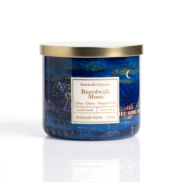 Boardwalk Moon 3-Wick Jar Candle | Kirklands Home