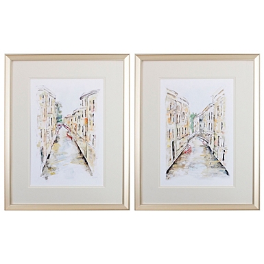 Spring Bird Oasis Framed Art Prints, Set of 2