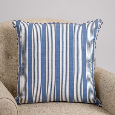 Taupe Stripe Hollingsworth Pillow