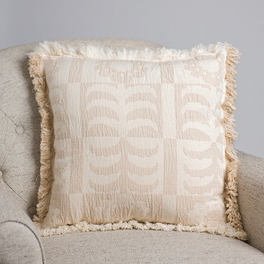 Taupe Stripe Hollingsworth Pillow