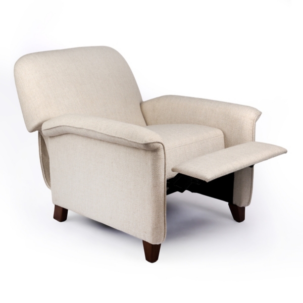 Sand Upholstered Dylan Recliner