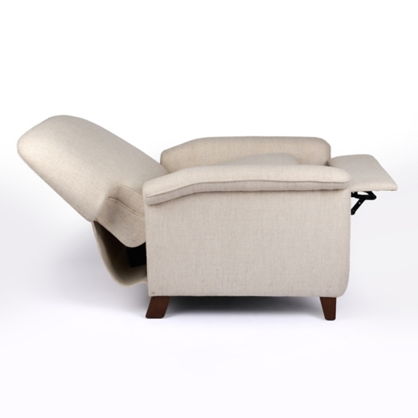 Sand Upholstered Dylan Recliner