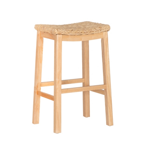 Natural Hyacinth Haysom Bar Stool Kirklands Home