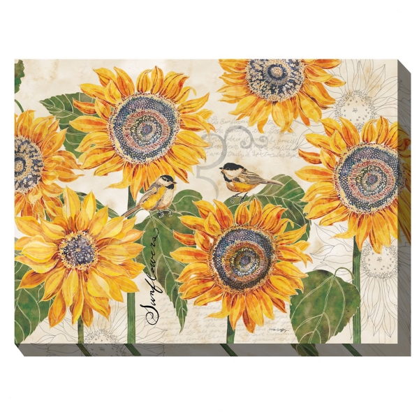 Sunbirds Outdoor Canvas Art Print | Kirklands Home