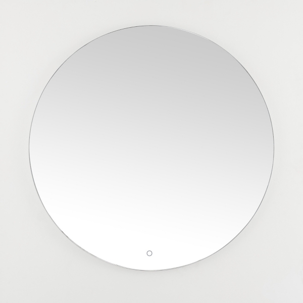 Round Ashden LED Wall Mirror Kirklands Home
