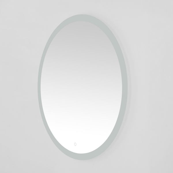 Round Whit LED Wall Mirror