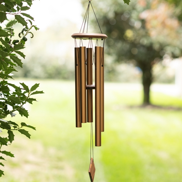 Bronze Amazing Grace Garden Wind Chime