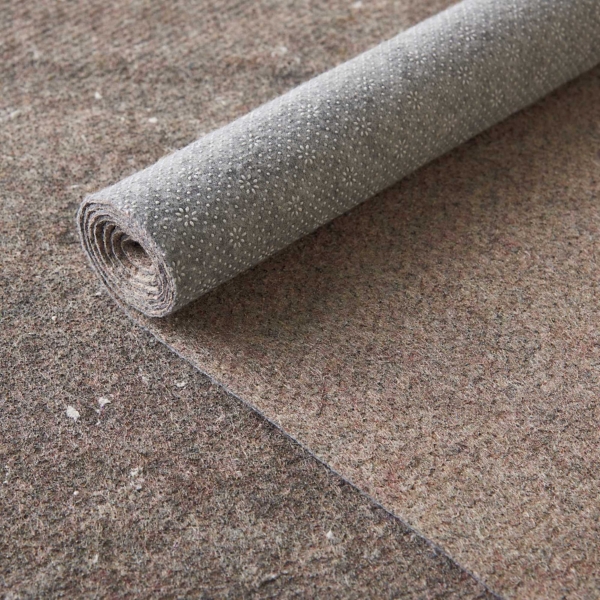 Gray Reversible Non-Slip Rug Pad, 9x10