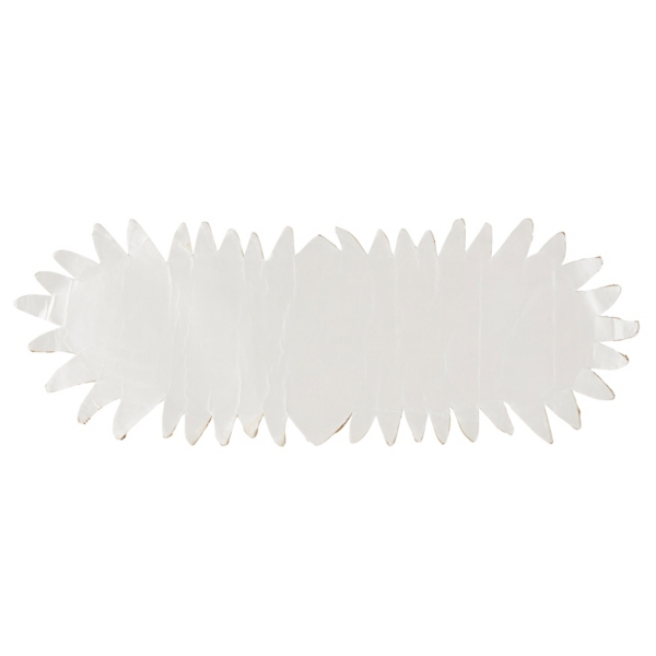 Leafy Beaded Table Runner