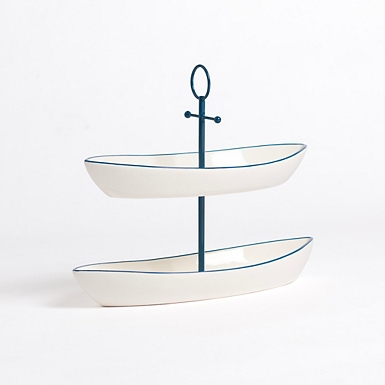 Blue Sailboat Table Lamp