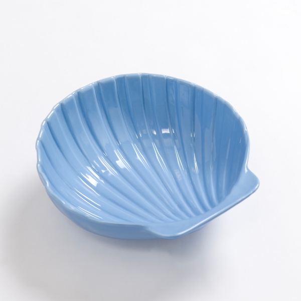 Blue Seashell Serving Bowl | Kirklands Home