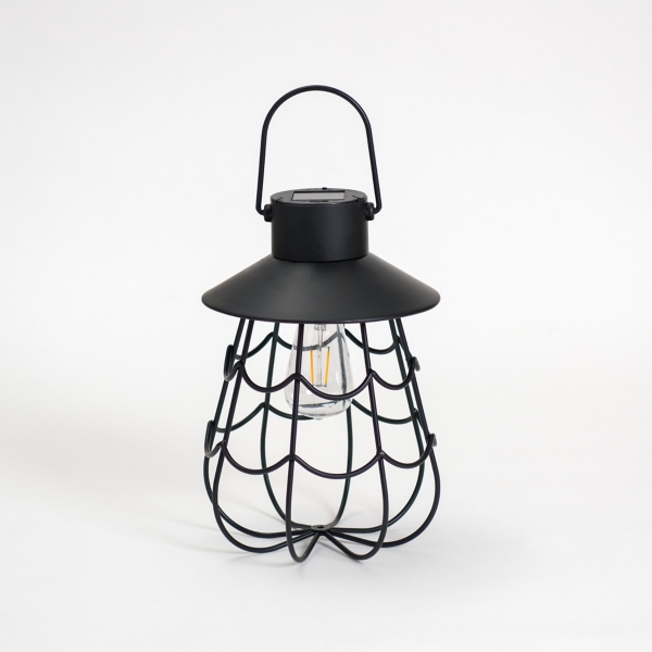 Metal Cage Hanging Solar Lantern