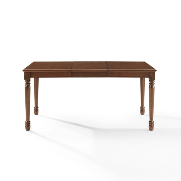 Cherry Wood Shelby Adjustable Dining Table