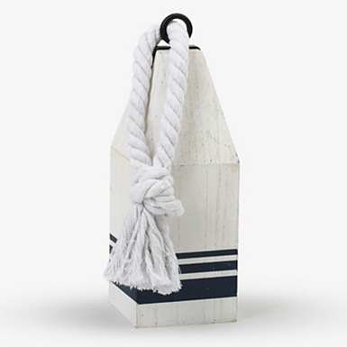 Wooden Sailboat Coastal Figurine
