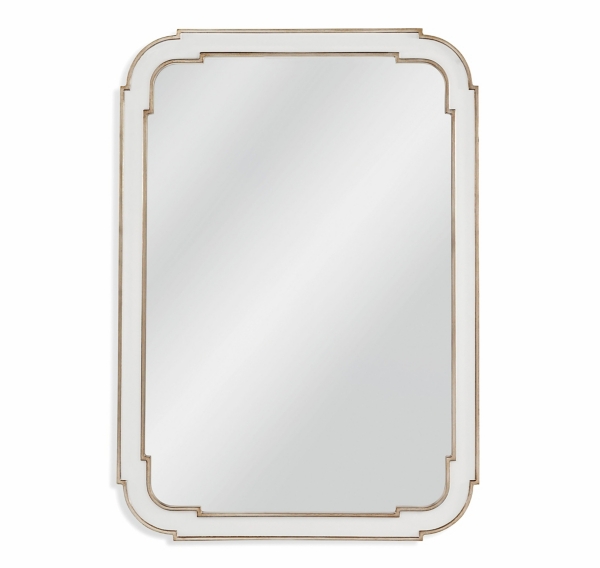 White Sasha Wall Mirror