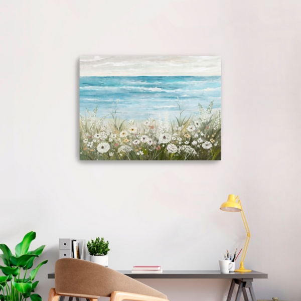 Floral Coast Canvas Art Print, 32x24 in.