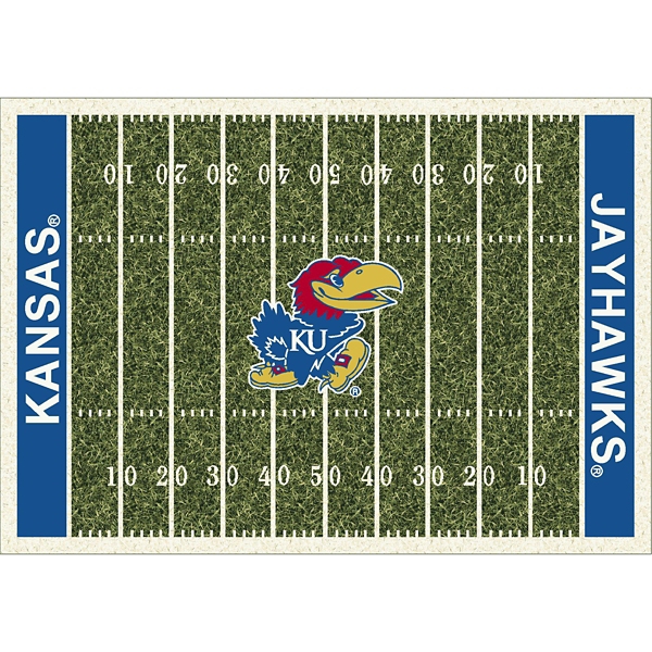 University of Kansas Homefield Area Rug, 6x8
