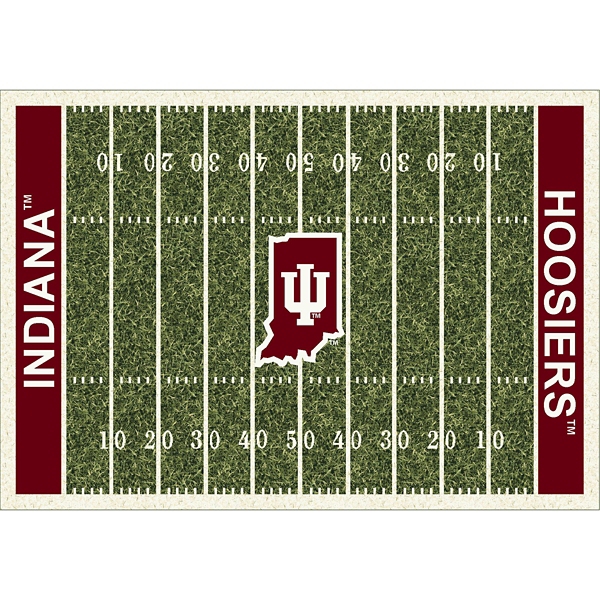 Indiana University Homefield Area Rug, 6x8