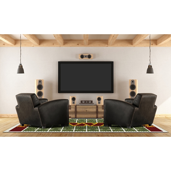 Washington Commanders Home Field Area Rug, 6x8
