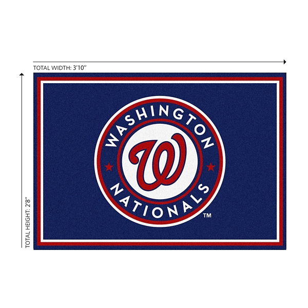 Washington Nationals Spirit Rug, 3x4