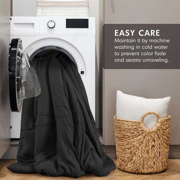 Black Porter King Comforter Set