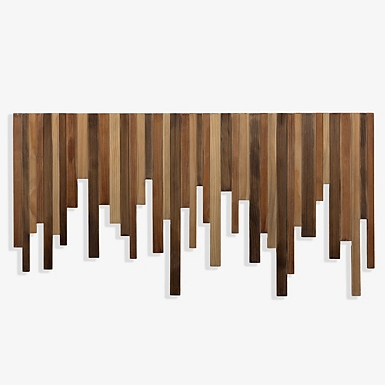 Unique Wood Root Wall Plaques, Set of 4