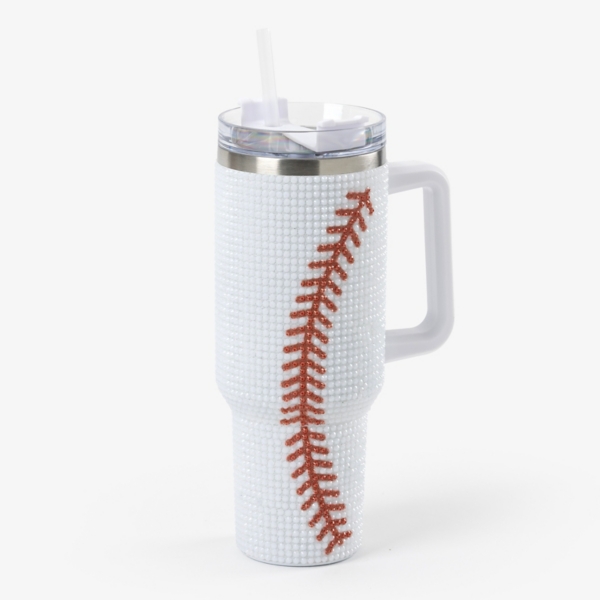 Bling Baseball Otto 40 oz. Insulated Tumbler