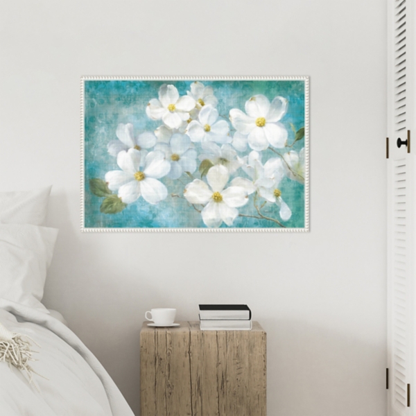 Indiness Blossom Framed Canvas Art Print
