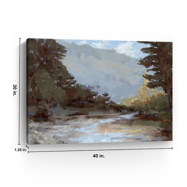 Around the Bend Canvas Art Print