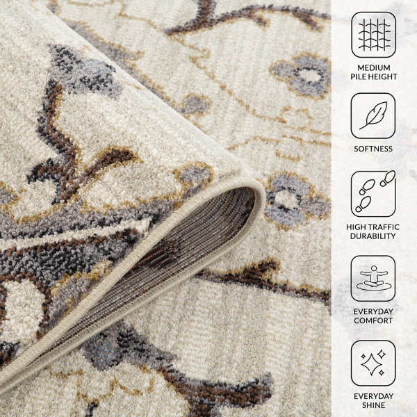 Jordan Eva Medallion Area Rug, 7x10