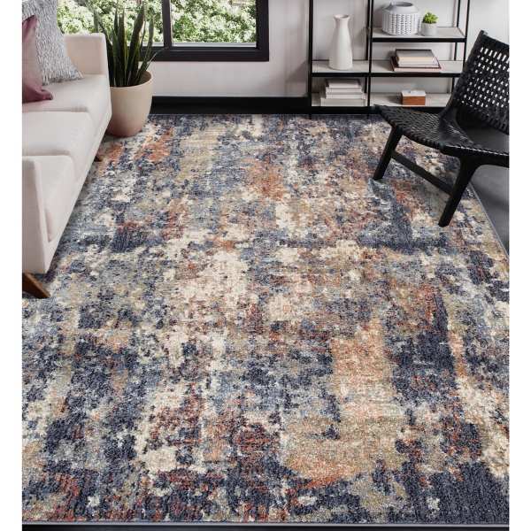 Jordan Modern Abstract Area Rug, 8x10