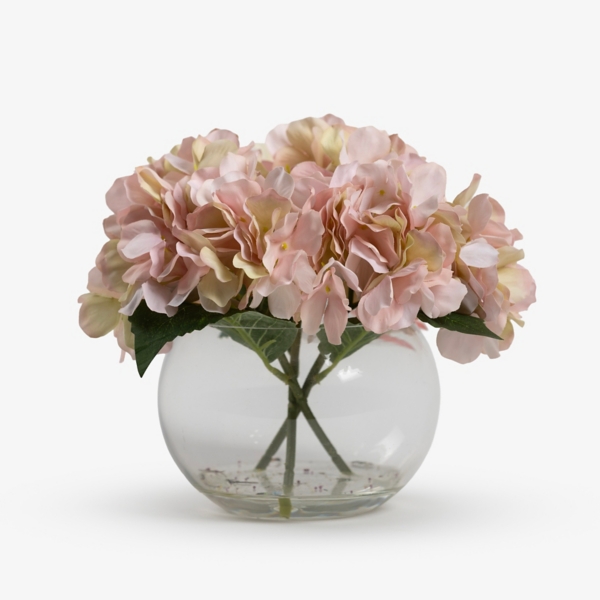 Pink and Cream Hydrangea Arrangement | Kirklands Home