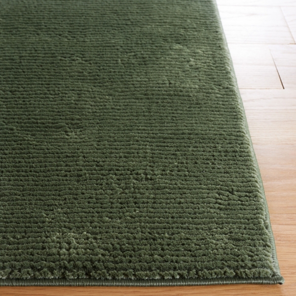 Solid Green Revive Area Rug